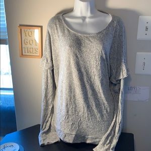 Juicy Couture Sweater with Ruffled Accent Sleeves